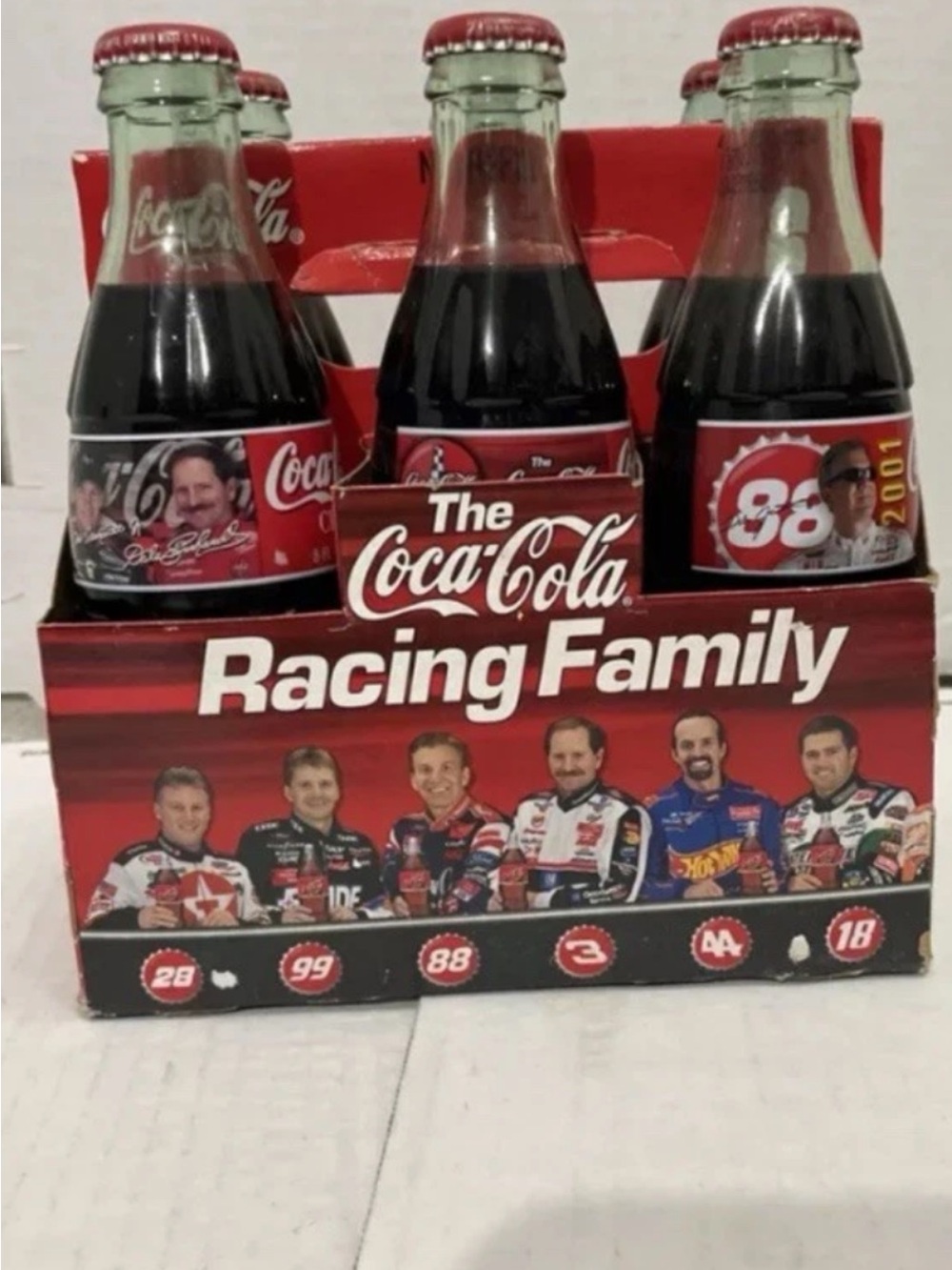Free Dale Earnhardt cooler with purchase of the Coca Cola Racing 6 pack. New!